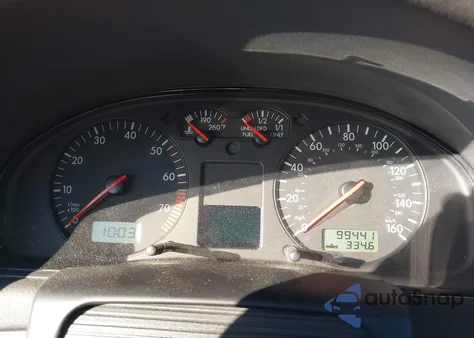 2000 Volkswagen Passat Gls из США, поврежденный, VIN WVWMA23B5YP304547